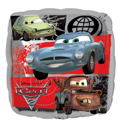 18 inch-es Verdák 2 - Cars 2 Non Message - Fólia Lufi 